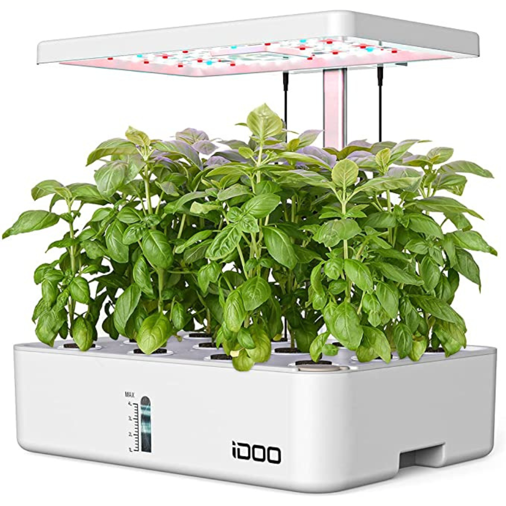 新品⭕️iDOO イドー 水耕栽培キット すいこう栽培キット 家庭菜園 室内 iDOO 水耕栽培キット - 屋内ガーデン - 12株